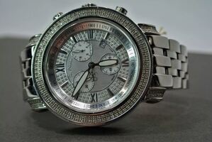 Joe Rodeo Mn Watch W/ Approx 2.5ct Dia. S/Jty6 M/Tyler Tyler