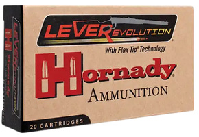 Hornady 82747 LEVERevolution 45-70Gov 325gr Flex Tip eXpanding 20 Per Box/10 Cas