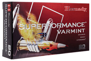 Hornady 8343 Superformance Varmint 243Win 58gr Hornady V Max 20 Per Box/10 Case