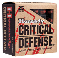 Hornady 90080 Critical Defense 380ACP 90gr Hornady Flex Tip eXpanding 25 Per Box