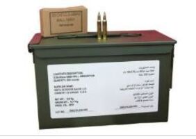 Federal America M2a1 Can 5.56x45mm NATO 62gr FMJ 820rd