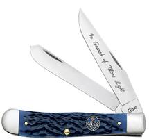 Case 56371 Masonic Blue Std Jig Trapper (6254ss) W/ Tin Case