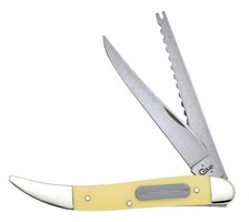 Case 00120 Yellow Synthetic Fishing Knife 