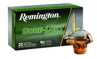 Remington Ammunition 29015 Core-Lokt Tipped 243Win 95gr Core-Lokt Tipped 20 Per 