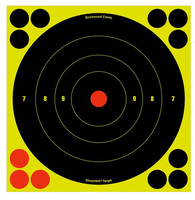 Birchwood Casey 34805 Shoot-N-C Reactive Target Self-Adhesive Paper Black/Yellow