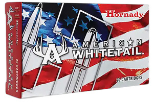 Hornady 82044 American Whitetail 300WinMag 180gr InterLock Spire Point 20 Per Bo