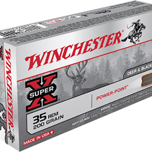 Winchester Ammo X35R1 Power-Point 35Rem 200gr 20 Per Box/10 Case