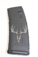Laser Engraved Euro Mount Buck on Magpul Gen M3 30rd