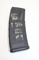 Laser Engraved Rifle Packing Rat on Magpul Gen M3 30rd