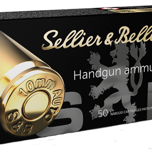 Sellier & Bellot SB10B Handgun 10mmAuto 180gr Jacketed Hollow Point 50 Per Box/2