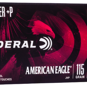 Federal AE38S3 American Eagle Handgun 38Super+P 115gr Jacketed Hollow Point 50 P