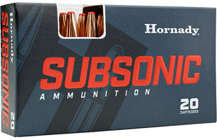 Hornady 82272 338ARC 307gr Sub X 20 Per Box/10 Case