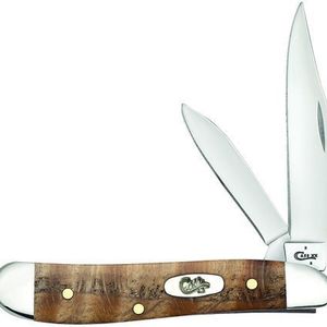 CASE 14005 Black Curly Oak Wood - Smooth Peanut (7220 SS)