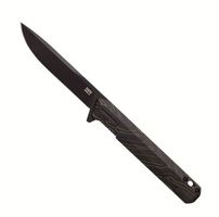 TEKTO F2//BRAVOS G10 DAMASCUS + BLACK FLIPPER MODEL  F2R_G1MX_D2BK1_A1