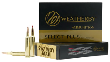 Weatherby H257110ELDX Select Plus 257WthbyMag 110gr Hornady ELD-X 20 Per Box/10 