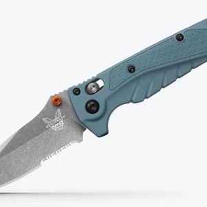 BENCHMADE 18065S Mini Adira® _ Depth Blue _ Drop-Point