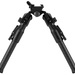 Mdt Sporting Goods Inc 105560BLK GRND-POD Black Aluminum, 4.5"-9.0", Spiked Feet
