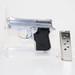 F.I.E. CORP TITAN 25 ACP PISTOL NICKEL FINISH WITH BLACK GRIPS WITH 1 MAG NO BOX