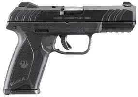 Ruger 3810 Security-9 9mm Luger 15+1 4" Black Steel Barrel, Black Oxide Serrated
