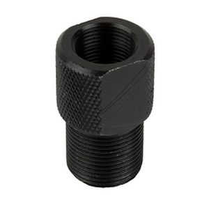 GrovTec, Thread Adapter, 1/2X28 to 5/X24, Black Oxide Finish, Black