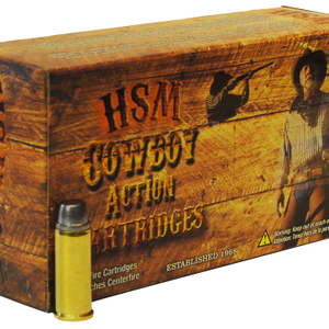 HSM 38551N Cowboy Action 38-55 Win 240 gr Round Nose Flat Point 20 Per Box/ 25 C