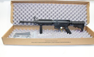 Palmetto State Armory (PSA) M4A1 5.56 NATO 14.5" P&W 30+1 Original Box Used